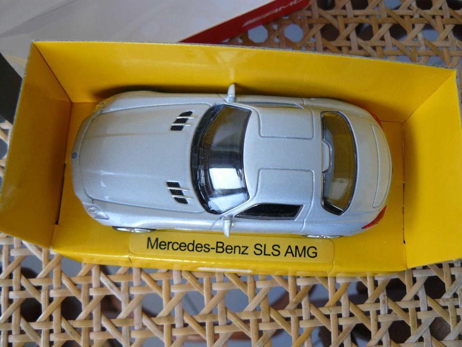 Macheta Auto MERCEDES-BENZ SLS AMG Scara 1:43,Noua In Cutie, RASTAR