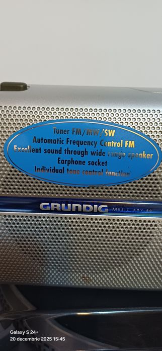 Radio porrabil Grundig Boy 50