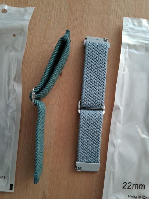 Curea bratara ceas textila elastica 22mm sistem quick release