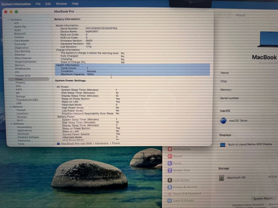 НОВ MacBook Pro 16" M4 PRO Chip 14-Core CPU/20-Core GPU/24 RAM/512 SSD