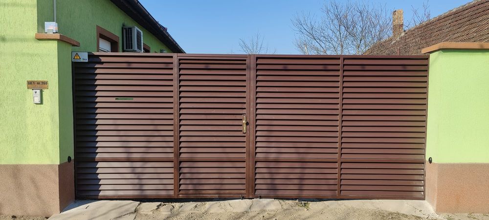 Automatizare poarta batabanta si culisanta  videointerfon