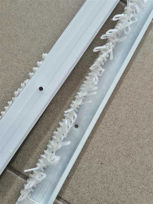 КОРНИЗ за пердета метален за таван 250см.15лв 150см.10лв ДВОЙНА РЕЛСА