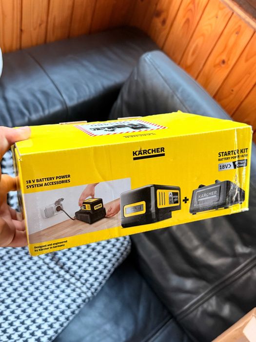 Kit Kärcher Battery Power 18/50 – acumulator 18V 5.0Ah + încărcător rapid – NOU SIGILAT