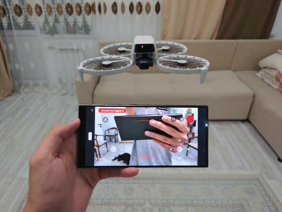 Дрон DJI Flip (2025) 4K 60/100FPS, 48MP, HDR D-Log 10bit