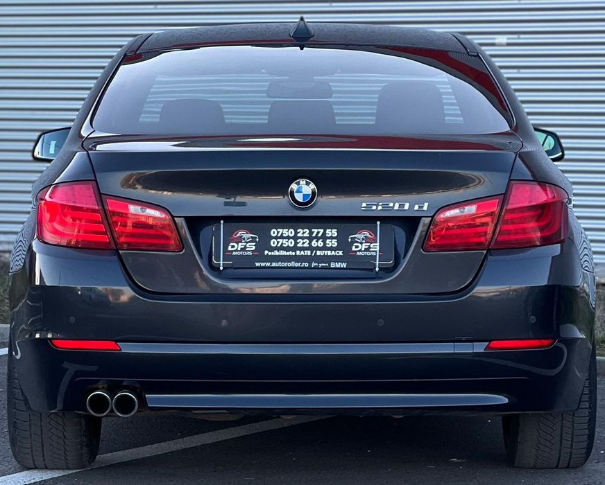 Vand BMW Seria 5  F10 2.0D inmatriculata RO automata 2013 LED urgent