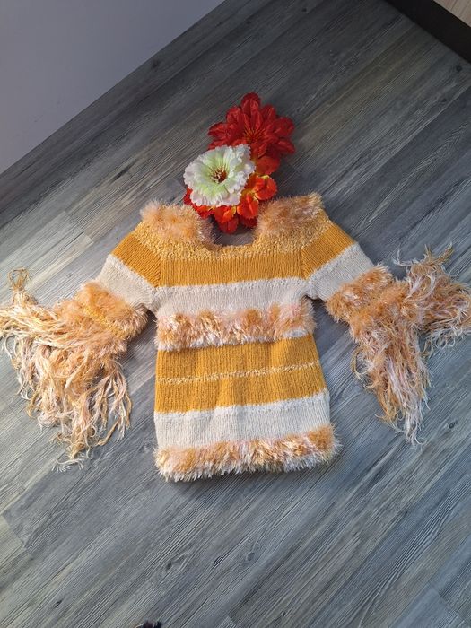 Модерен плетен Пуловер Fendi