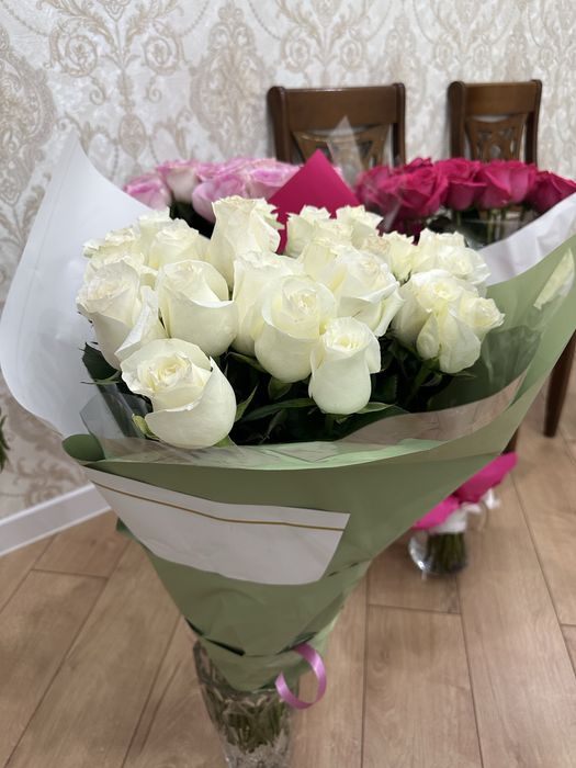 Букет цветов 25роз