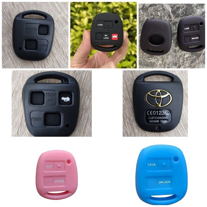 Ключ кутийка калъф за Тойота Корола Ярис Авенсис версо 3 4