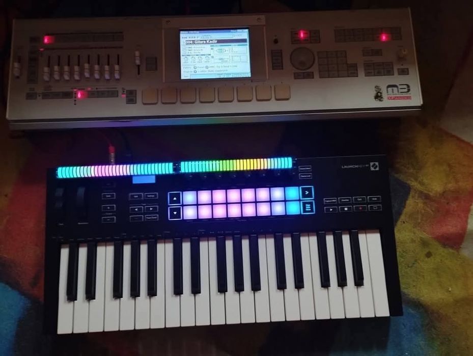 Korg M3 modul și controler midi