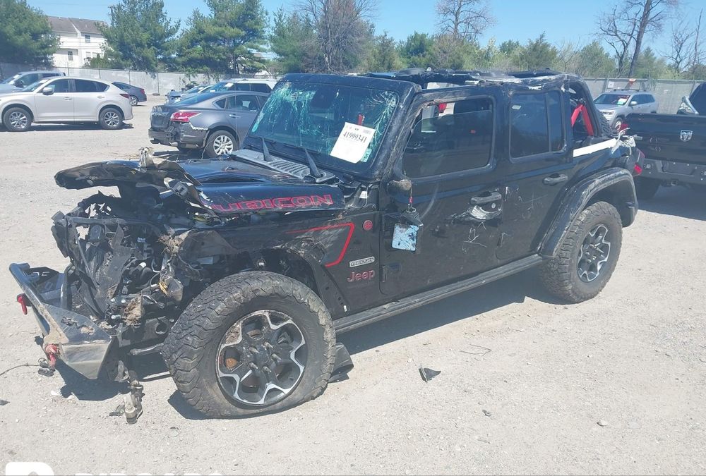 Jeep Wrangler Rubicon JL 2.0T eTorque 2020г на части