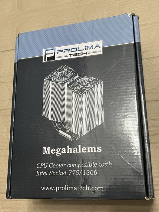 Cooler CPU Prolimatech Megahalems Intel 775 1366 Kit Montaj
