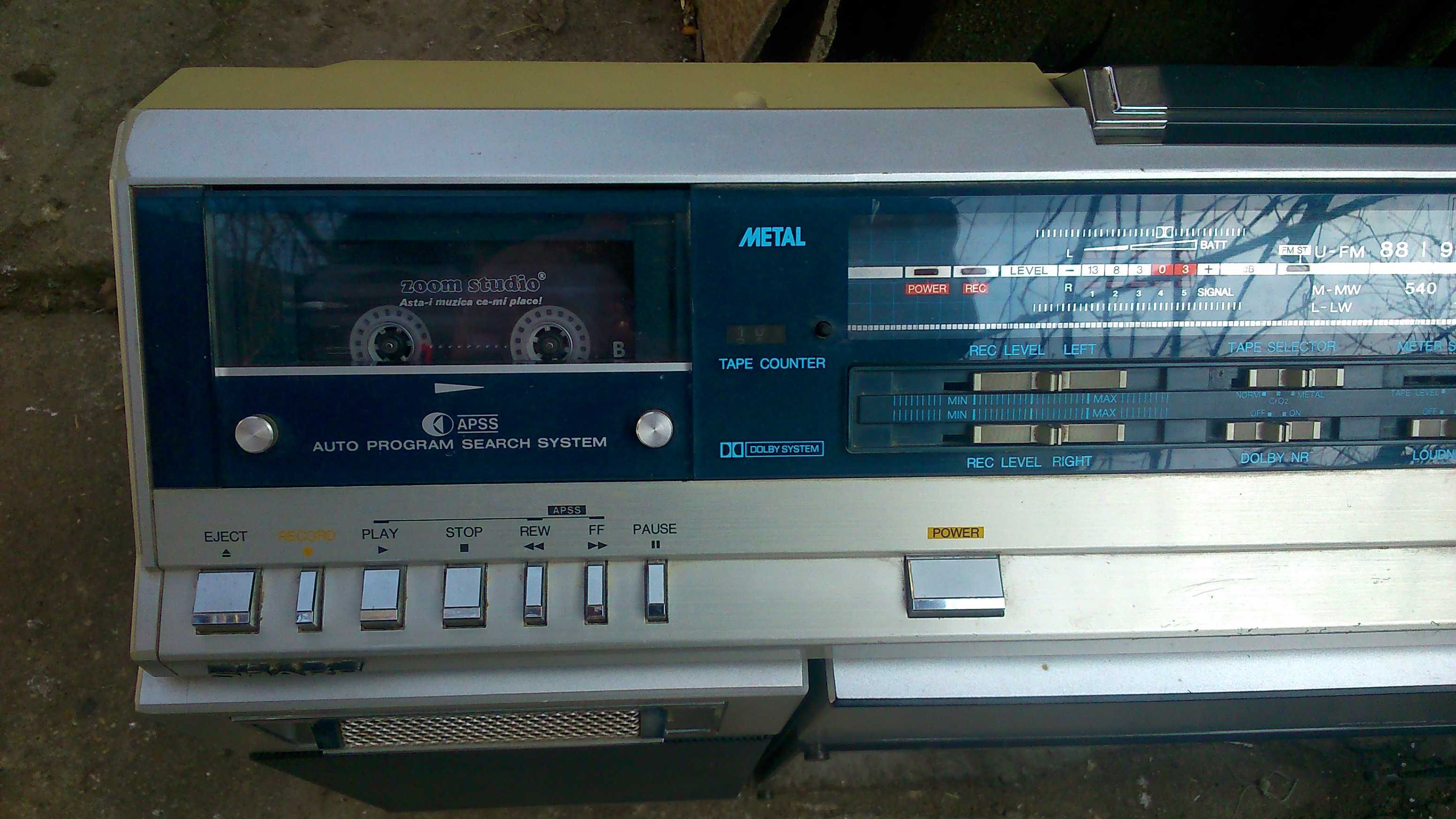 Sharp vz 2000 boombox optonica rp104 Comarnic • OLX.ro
