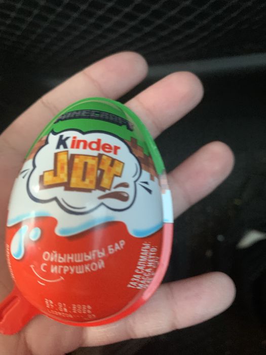 Игрушки киндер Minecraft