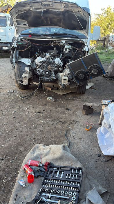 Двигатель 1uz в комплекте с навесным