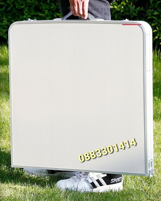 Комплект сгъваема маса със столове 120х60х70см