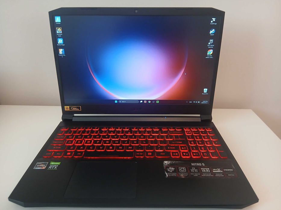 Acer Nitro 5 Gaming | Ryzen 5 5600H | RTX 3050 | 16GB | 512GB | FHD 144Hz