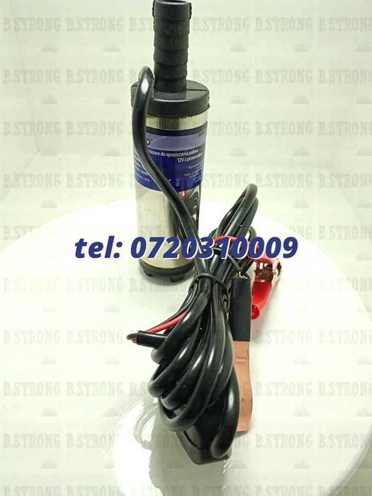 Pompa Submersibila Pt Ulei 12V / 230V 38Mm 19mm cablului