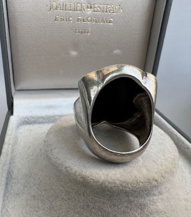 Inel Tous din argint si onix