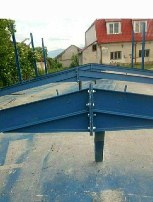 Vând hală metalică 10 m lățime 10 m lungime cu 4 m înălțime