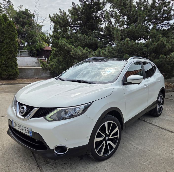 Nissan Qashqai 1.5dci Tekna Alb perlat,Extra Full!