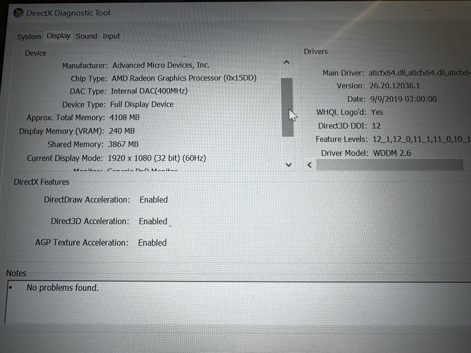 Vand laptop Lenovo Ideapad 530S 8gb Ram Amd Ryzen 5 256gb SSD