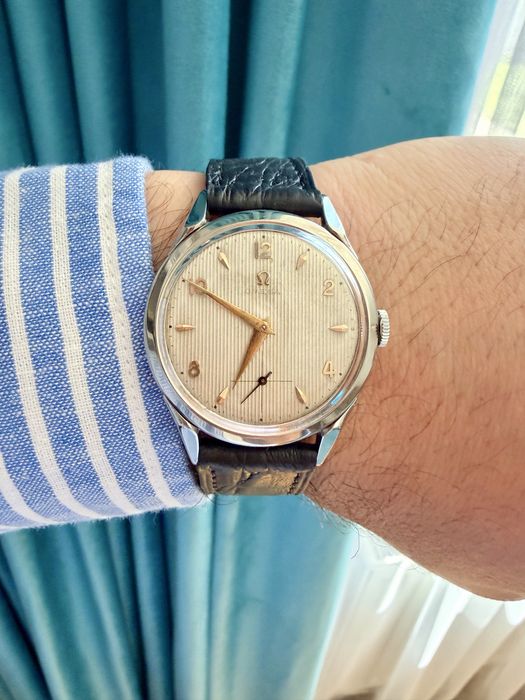 Ceas Omega Ref. 2605-4 SC – Cadran Guilloché – Cal. 283 – 1953