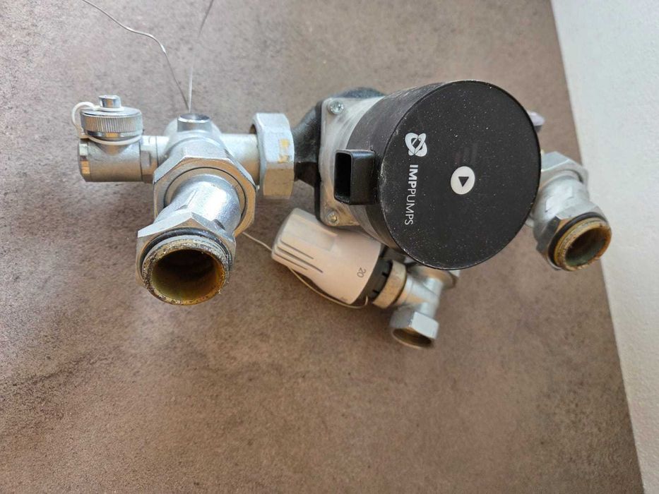 Pachet grup de amestec cu pompa IMP PUMPS (Incalzire pardoseala)