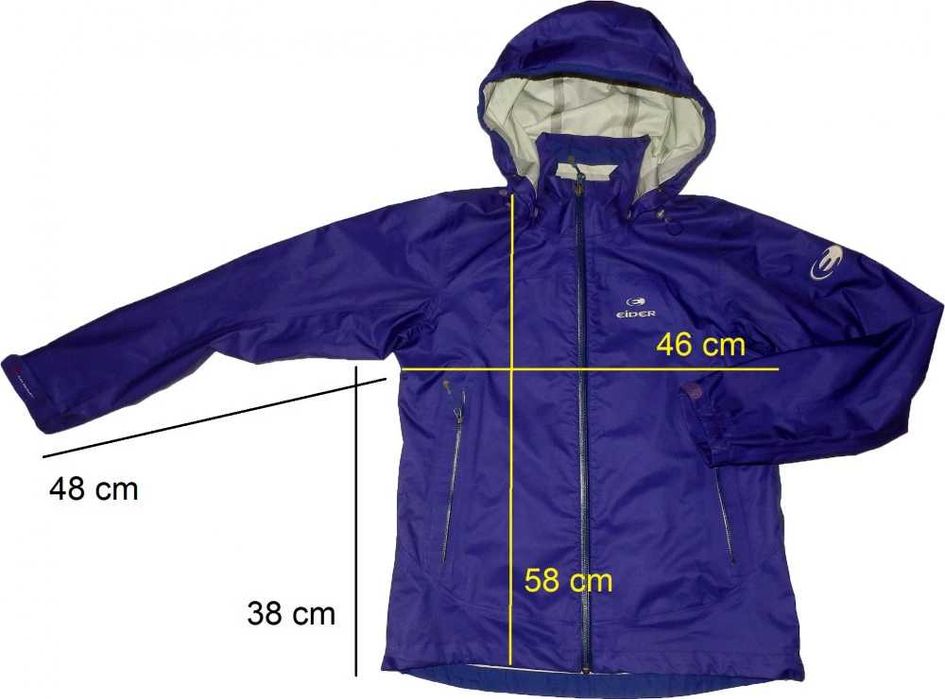 Geaca outdoor EIDER impermeabila, profi, originala (dama S) LICHIDARE!
