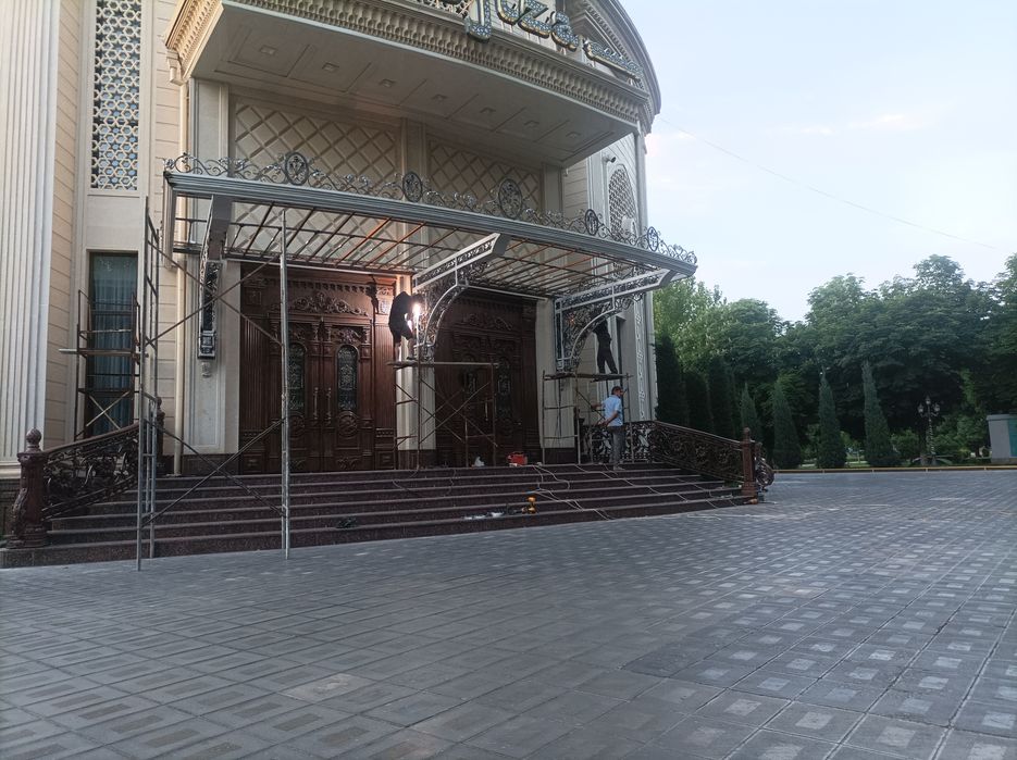 Darvoza reshotka va. Perila ranglab beramiz