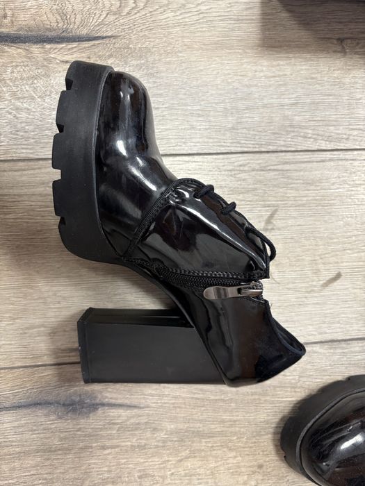 Ботильоны туфли обувь лакированные