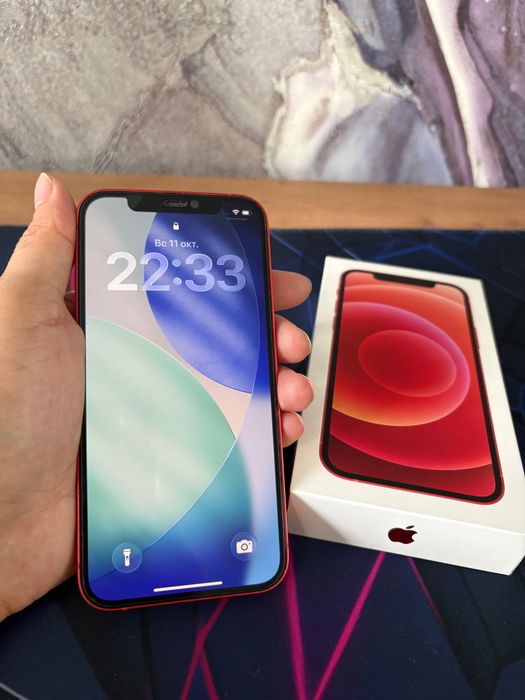 Iphone 12, Red, 128GB