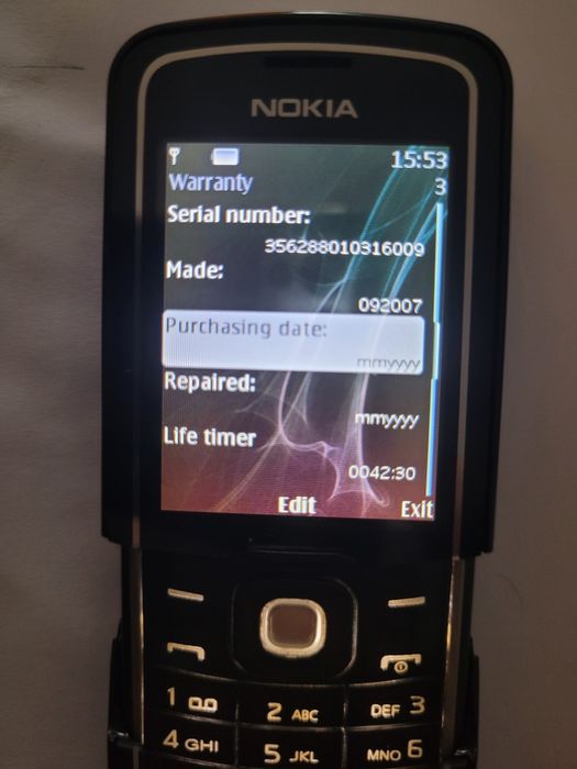 Nokia 8600 luna 42h