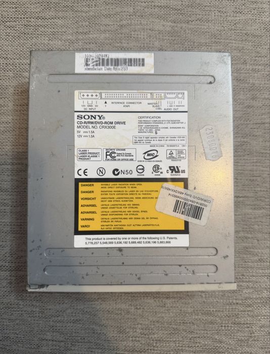 Unitate optică internă Sony CRX300E DVD