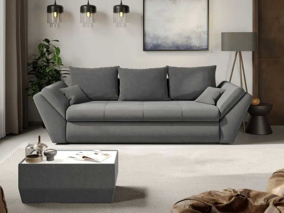 Canapea Extensibila Rawa Gri Deschis - Transport Gratuit in 4-10 zile