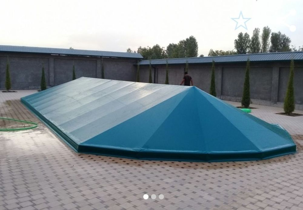 Бассен навес Банер баннер тент маскитни сетка соя сетка микроклимат ки