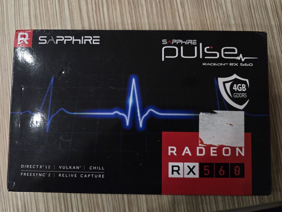Placa video Saphire RX560 4gb