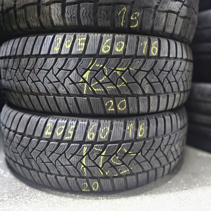 2x 205/60/16 M+S DUNLOP 2020 Stare excelentă