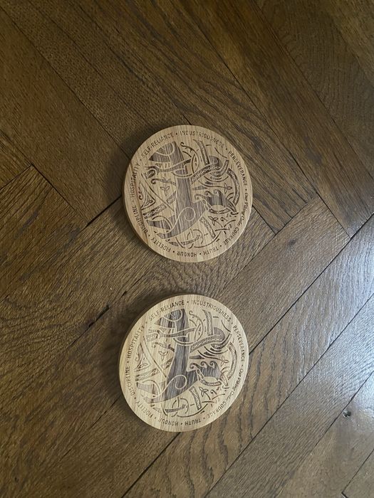 Highland Park Wood поставки за чаши 2 бр.