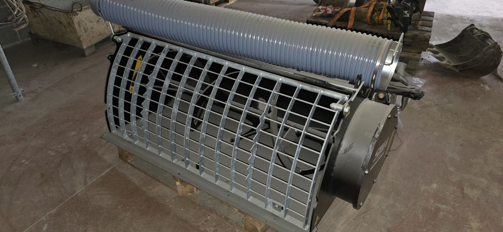 Lamă Zăpadă miniincarcator Bobcat de 2.2m cu  Malaxor ciment