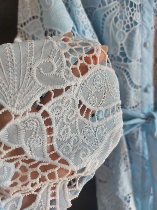 Дамска дантелена рокля -нова