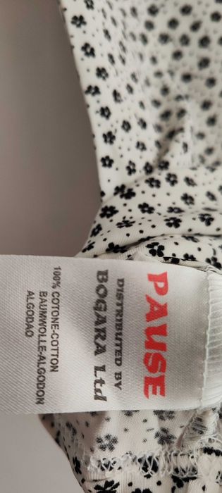 Нов памучен потник Pause Jeans (с етикет)- бял