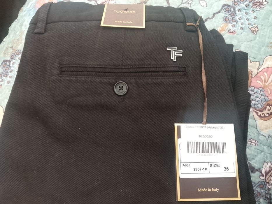 Джинсы tom ford Черные Размер 36