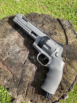 PiSTOL CU BILE CAUCIUC!! Arma ~25 JOULI~ Cal. 50.04 MM Hdr Hdp