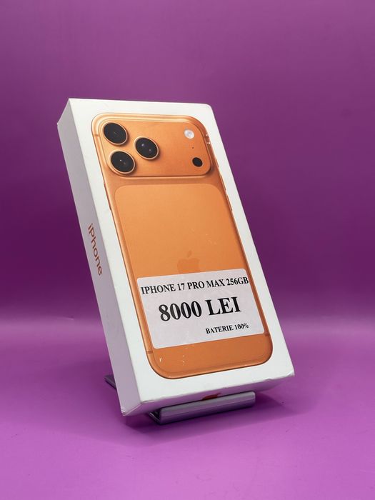 Iphone 17 Pro Max 256 CA NOU•Amanet Matei Crangasi•