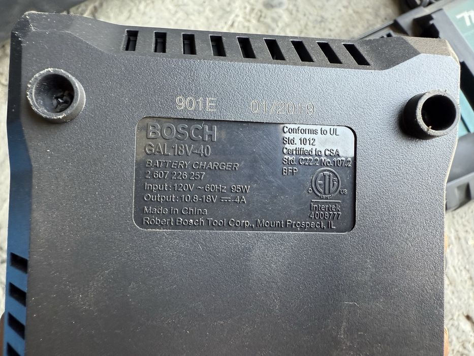 * оригинальные зарядные устройства для Milwaukee Bosch