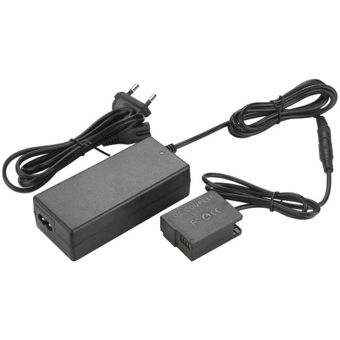 Alimentator priza DMW-DCC8 BLC12 pentru camera Panasonic Lumix GH2 GX8 G80 G81 G85 FZ200 FZ300 FZ1000 FZ2000 FZ2500 G5 G6 G7 G70