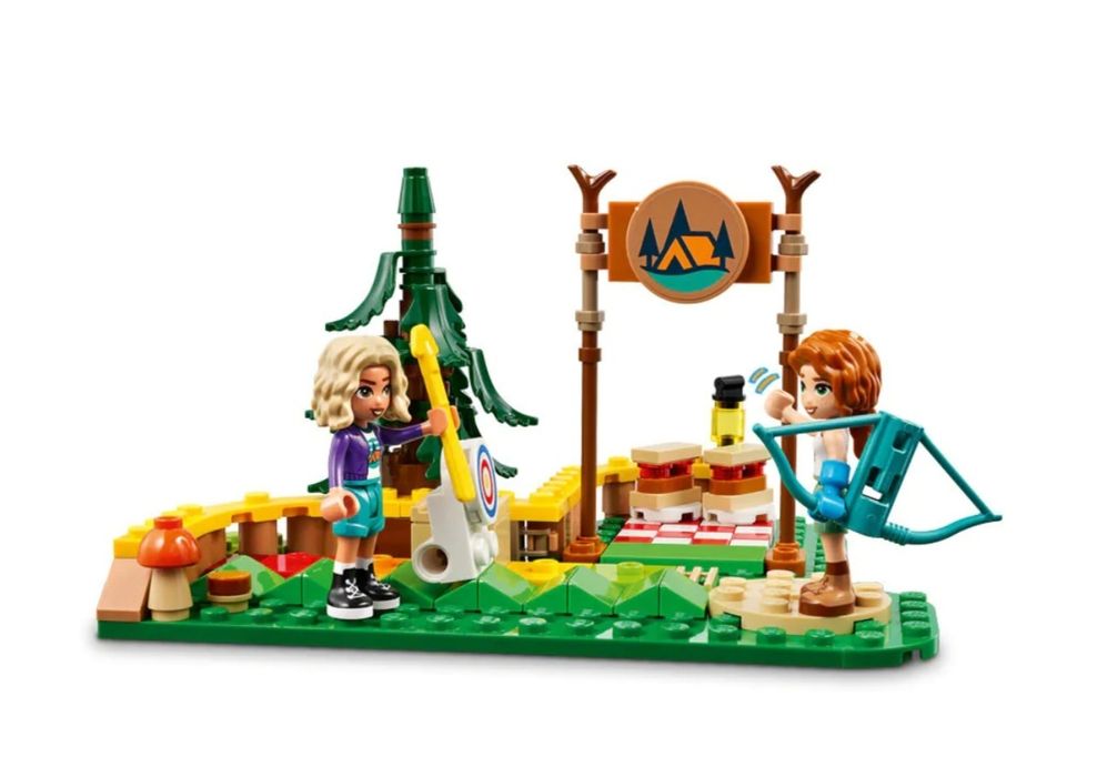 LEGO® Friends 42622 - Лагер за приключения - място за стрелба с лък