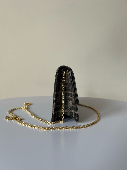 Fendi Compact Baguette Wallet Bag