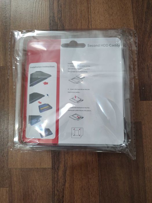 HDD Caddy HDD/SSD pentru unitati optice de tipul 12.7 mm si 9,5mm