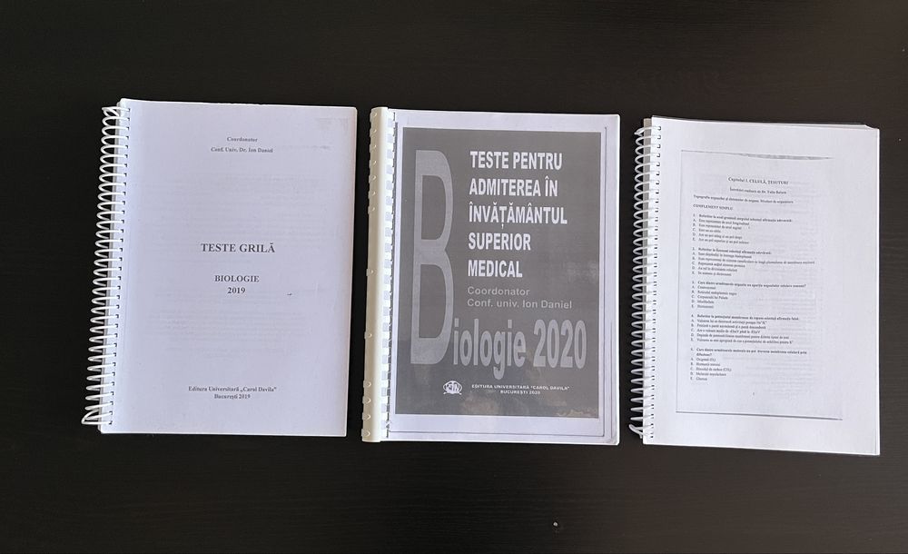 Carti de grile pentru admiterea la medicina